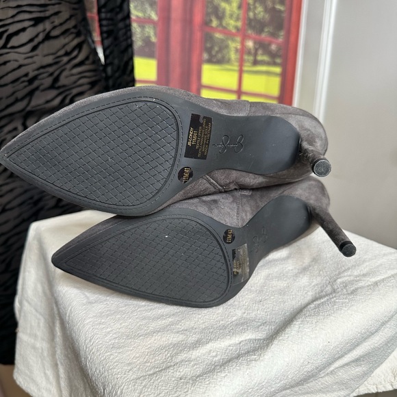 Jessica Simpson Charcoal Gray Over-the-Knee Boots sz 11 - Picture 3 of 4